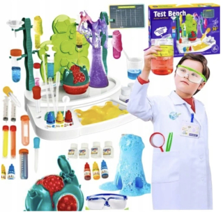 KREATÍVNY VZDELÁVACÍ SET PRE MALÉHO CHEMIKÁRA